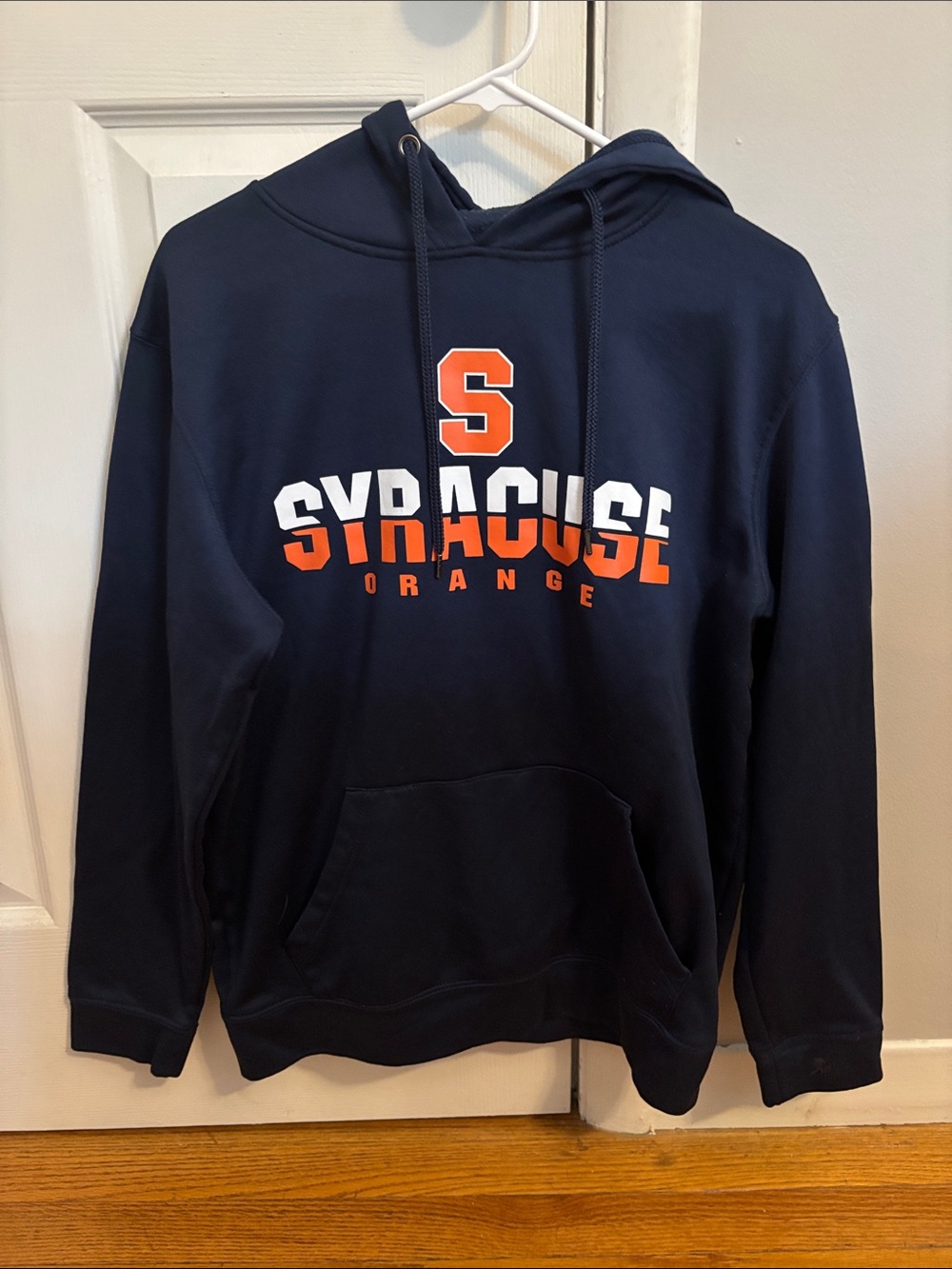Men’s Syracuse Orange Navy Pullover Hoodie